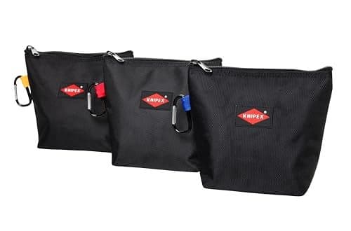 KNIPEX Tools 9K 00 80 178 US Stand-Up Tool Bag - 3-Pack, Empty
