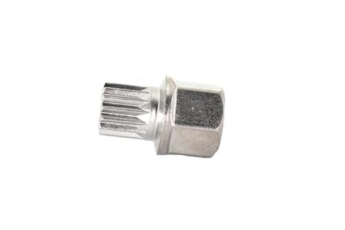 TEMO 31/15Pt Wheel Lock Nut Screw Removal Key Anti-Theft Lugnut Socket S3054 for BMW Vehicles