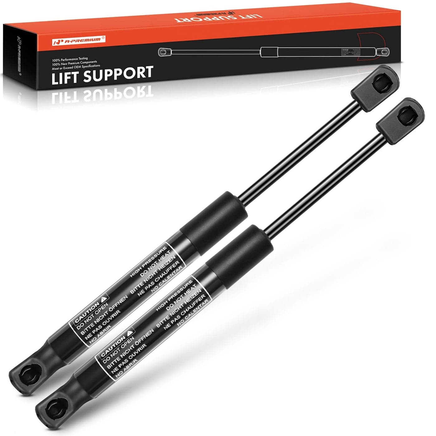 APremium Front Hood Lift Supports Shock Struts Compatible with BMW F25 F26 Series X3 20112017 X4 20152018 2PC Set