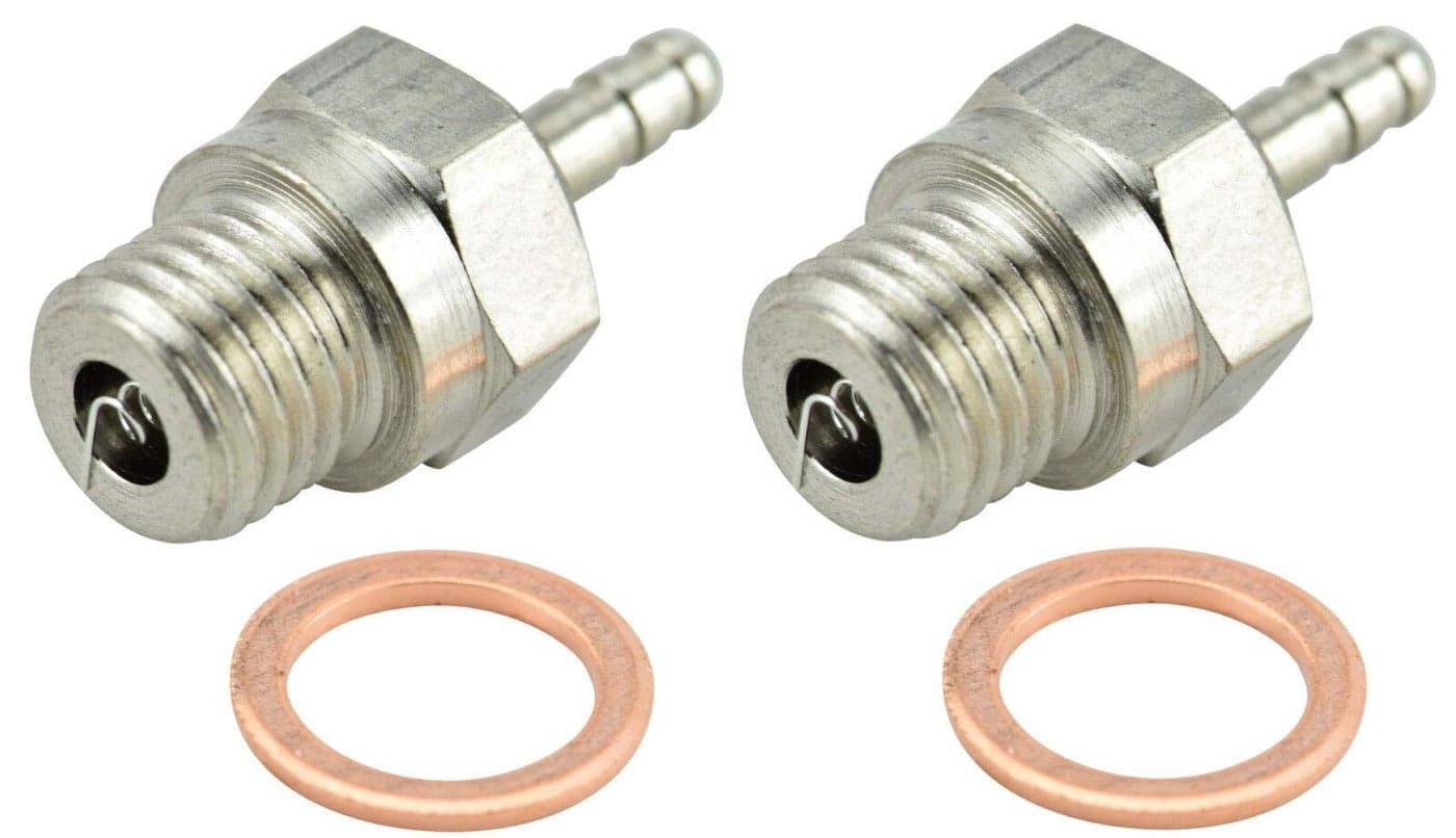 Apex RC Products Heavy Duty Medium Hot (OS #7 Equivalent) Nitro Glow Plug - 2 Pack #9701