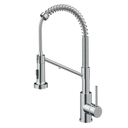 Kraus Bolden 2-in-1 Pull-Down Single Handle Kitchen Sink Filter Water Faucet for Reverse Osmosis or Water Filtration System in Chrome, KFF-1610CH