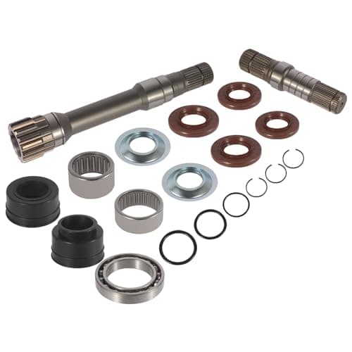 Flynsu Front Differential Axle Intermediate Shaft Kit Replacement for 2012-2021 Dodge Ram 1500 Inner Shaft 68146594AB, 68146594AA, 68257420AF, 68257421AF, 68257422AF, 722N695BKA