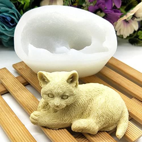 Silicone Soap Soap & Candle Mold - Silicone 3D Molds for Candy & Home Decor - Resin Casting & Making Molds
