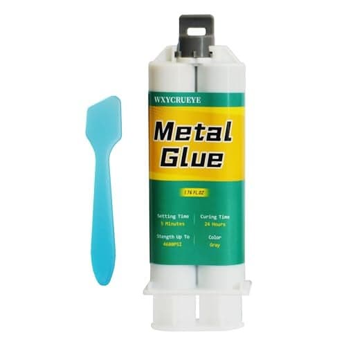 Metal Glue Heavy Duty Waterproof Metal to Metals Adhesive Liquid Weld Welding Glue Cold Weld Exhaust Repair kit Weld Stainless Steel Iron Aluminum Fiberglass Plastic 176 oz