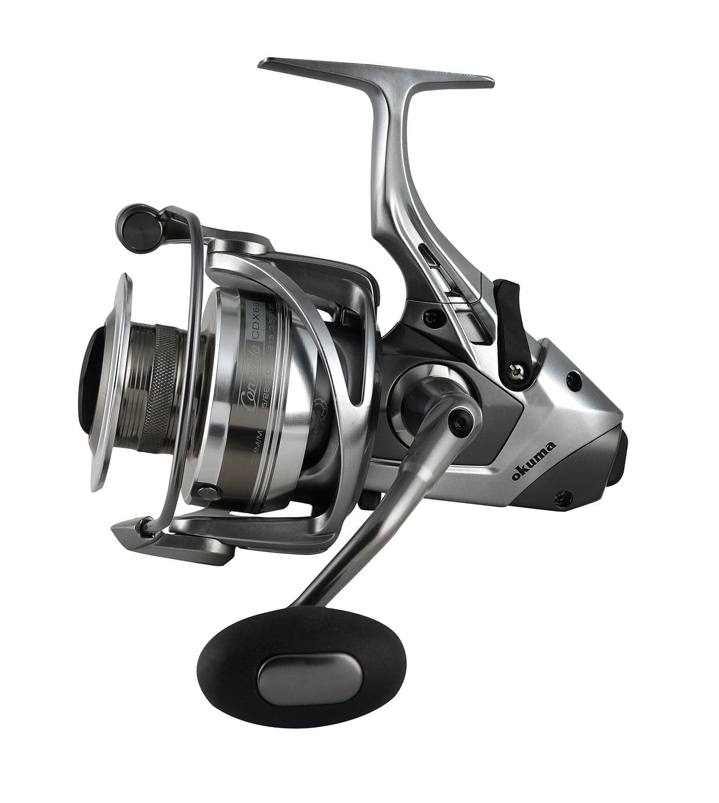 Okuma CDX55 Coronado Cdx Spinning Reel 55 Reel Size 48 1 Gearratio 27 Retrieve Rate 26 lb Max Drag Ambidextrous
