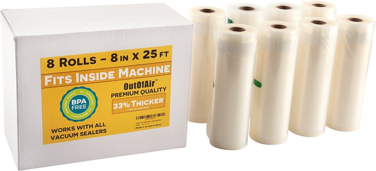 8 X 10 100 Bags 2 Mil Clear Reclosable Zip Plastic Poly Bags Quart with Resealable Lock Seal Zipper