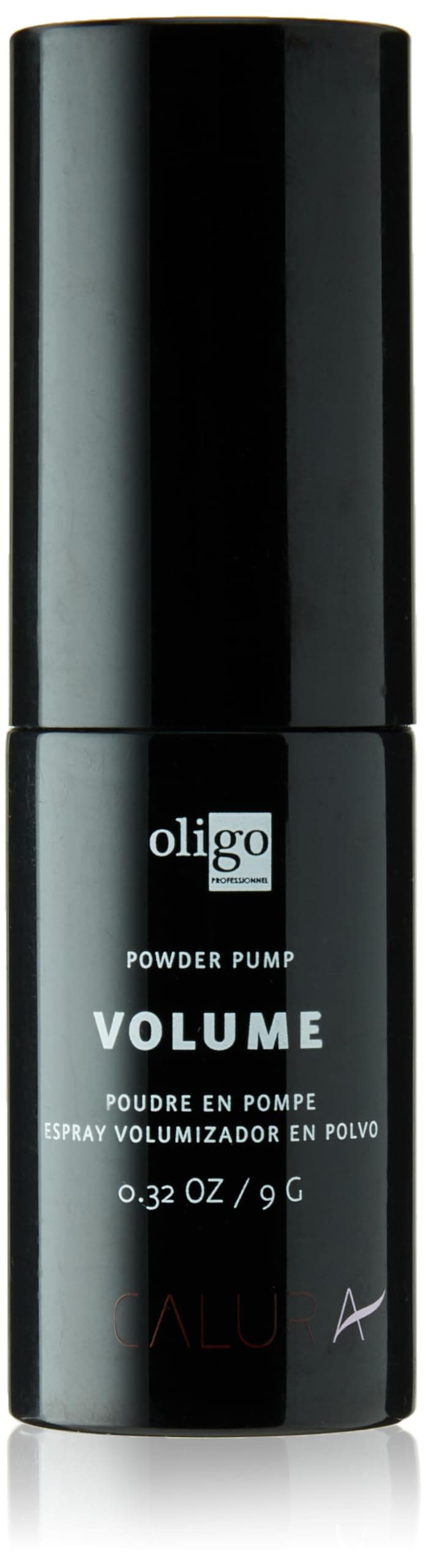 Oligo Professionnel Calura Powder Pump Volume Instant volumizing powder for hair Fiber spray Paraben free Texturizing powder Root lifter for fine hair 032oz