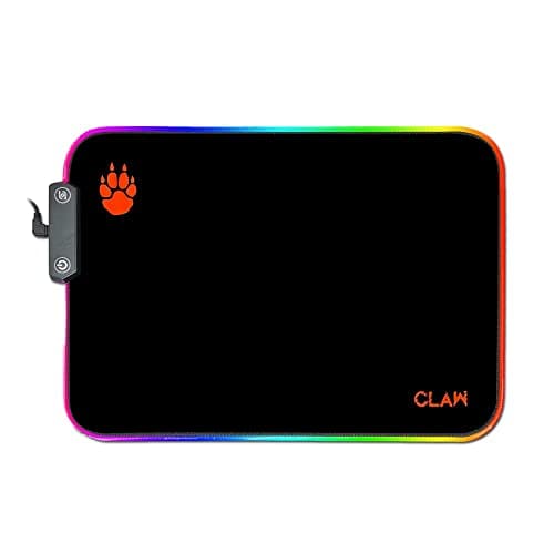 CLAW Slide Waterproof Gaming Mouse Pad with 14 Spectrum RGB Backlight Modes (L)
