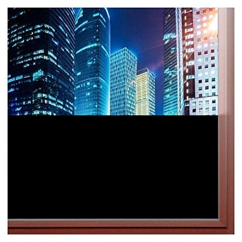 BDF BLKT Window Film Blackout Day & Night 24 Hour Opaque Privacy - 24in X 12ft