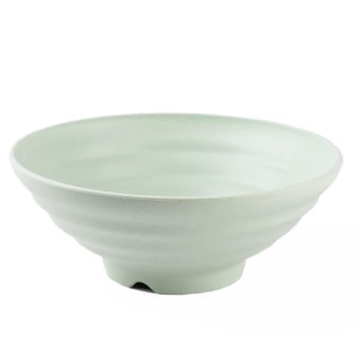 Irida Naturals Planet Friendly Ramen Bowl Set - Lightweight & Unbreakable Microwave Safe Bowl Set, 8" Serving for Kids & Adults, 1100 ml Pack 1 (Mint Green)