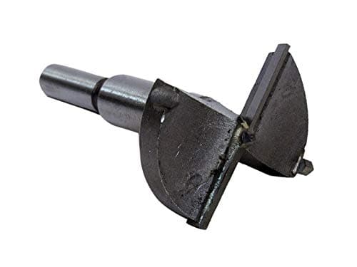 Jon Bhandari Tools 45mm Forstner Hinge Boring Drill Bit – Carbide Tipped Hole Cutter for Wood, Plywood & Woodworking – Precision Bit for Clean Flat-Bottom, Angled, Straight & Overlapping Holes