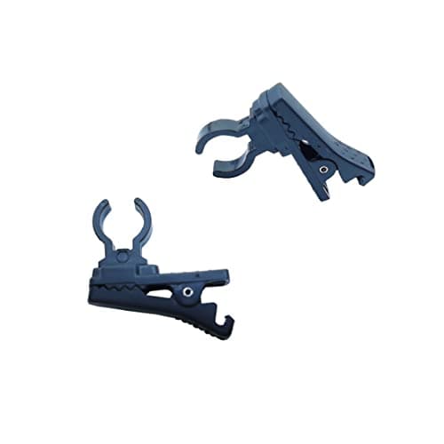 CANFON ABS Plastic Lavalier Microphone Clip, Buckle Type Tie Clip for Sony UWP, Saramonic, Sennheiser, Boya Lavalier Lapel Microphone, Pack of 2 (6.5mm)