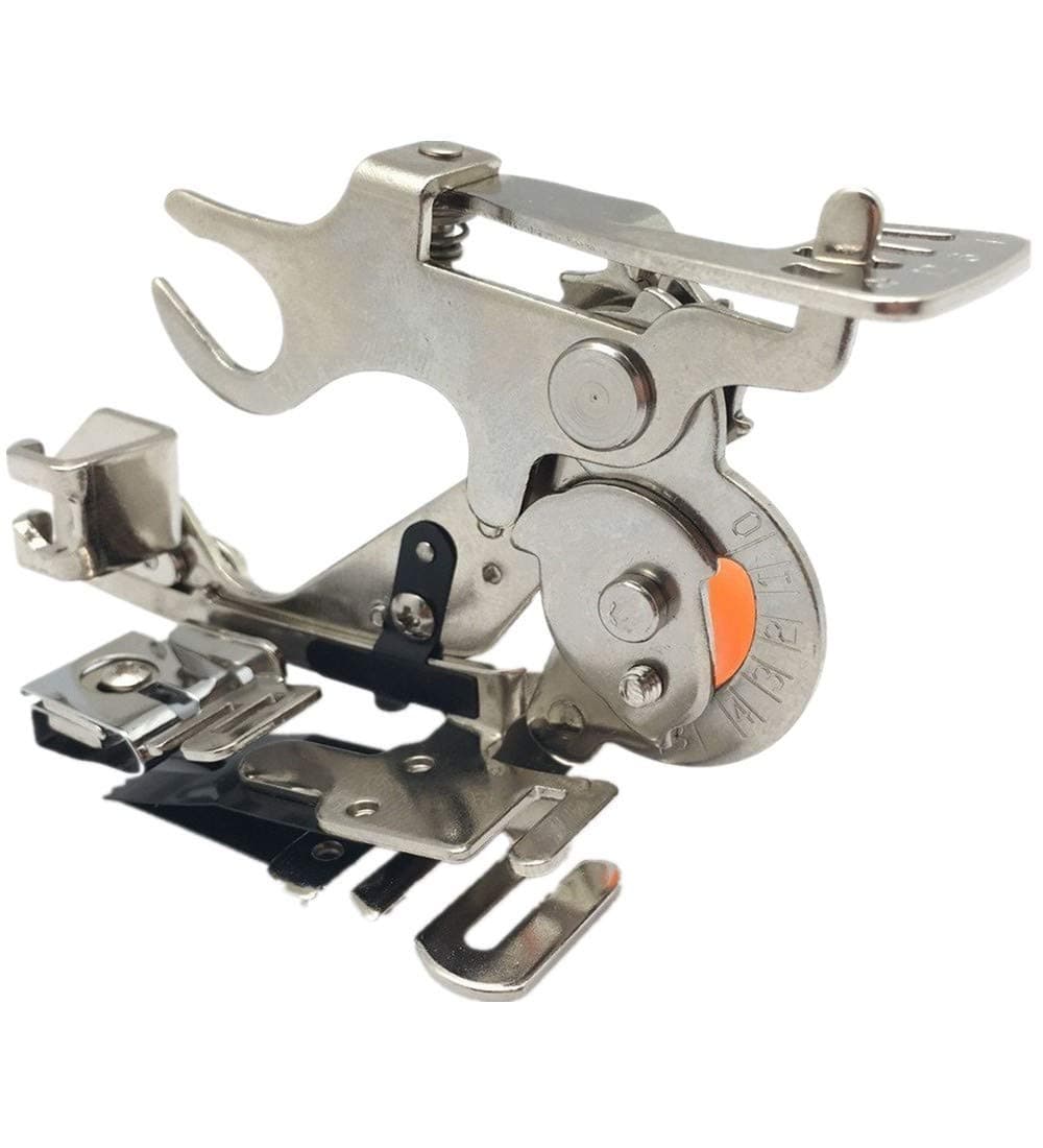 WeFoonLo 1 pcs Ruffler Sewing Machine Attachment Presser Foot for LowShank Brother Singer Babylock New Home KenmoreJanomeWhite Juki Simplicity Sewing Machines