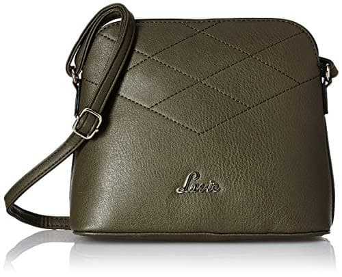 Lavie Women's Marma Zig Zag Sling Bag (Olive)