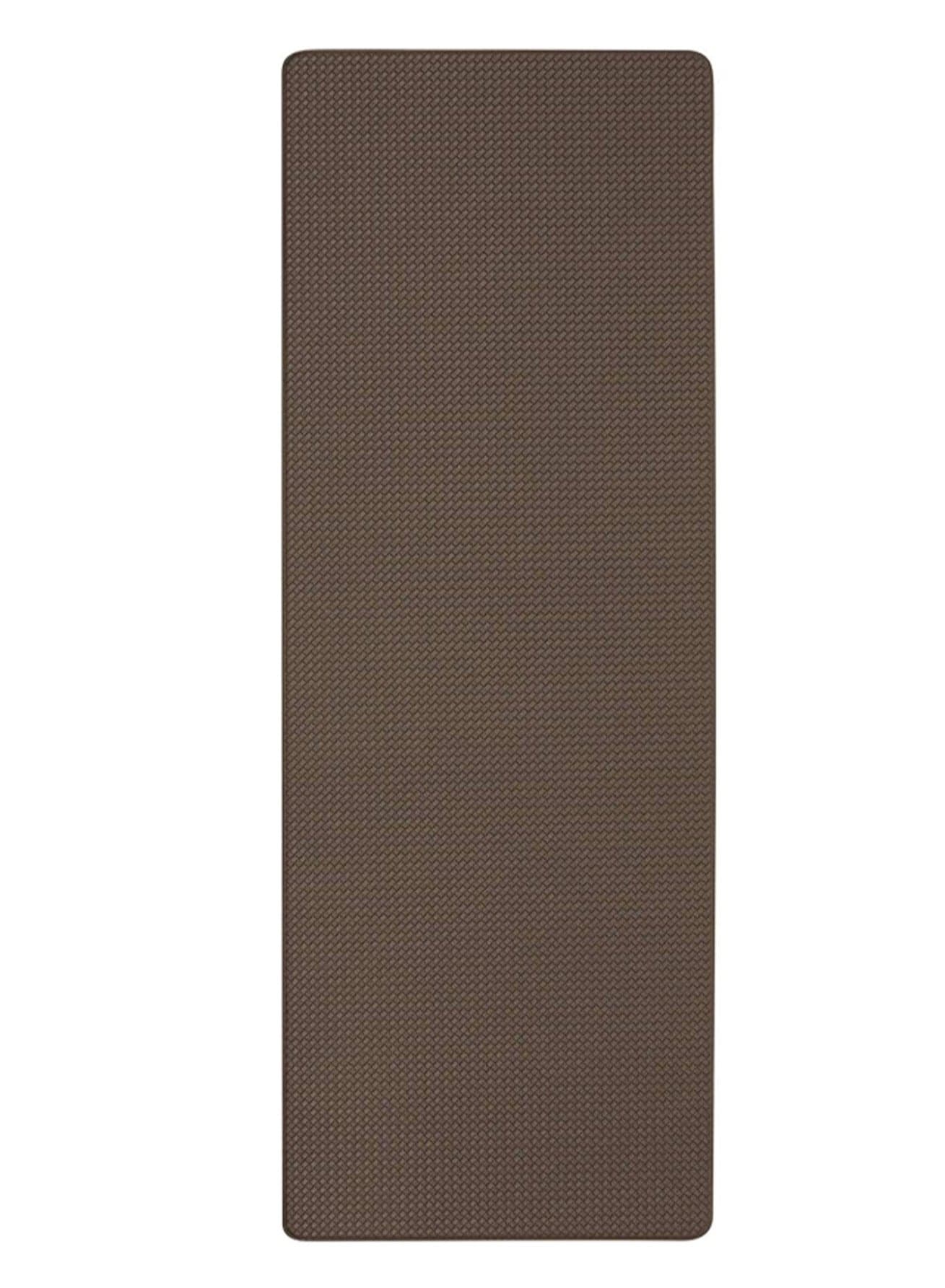 New Thickened Floor Mats Kitchen Non-slip Washable Floor Mats Rectangular Pure Brown Slow Rebound Door Mats Can Be Scrubbed