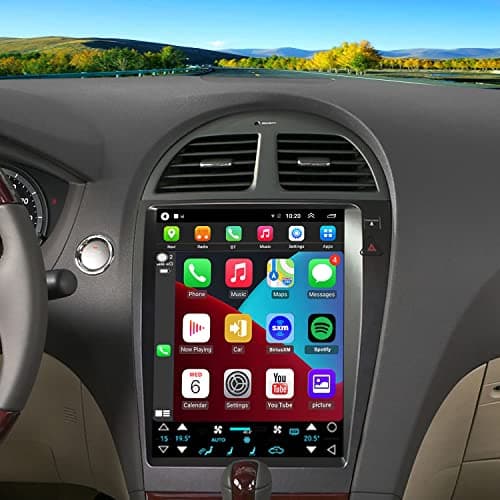 for LEX ES350 Radio Upgrade 2007-2012,Android Stereo Replacement,IPS Touch Screen,Quad-core CPU,2G RAM 32G ROM,Build in Wireless carplay,Android Auto
