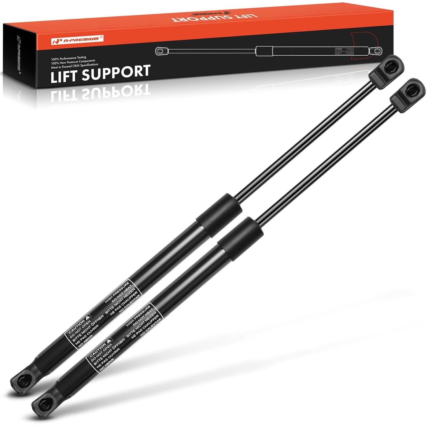 APremium Hood Bonnet Lift Supports Shock Struts Springs Replacement for Toyota Avalon 20052012 2PC Set