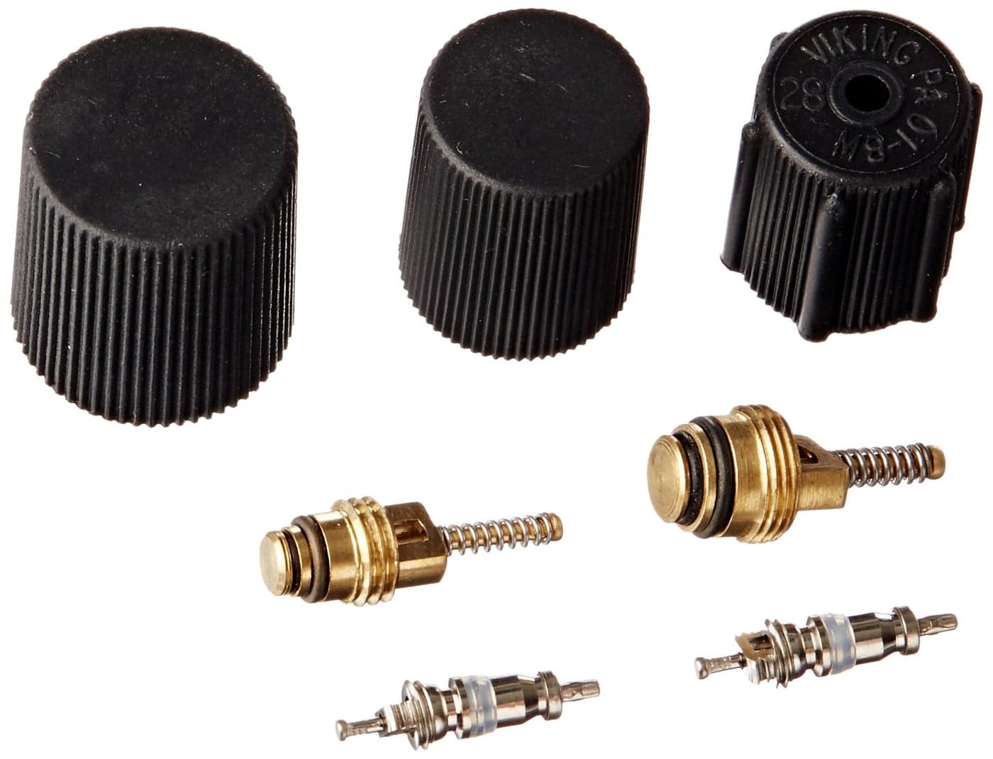 Four Seasons 26779 Cap & Valve Air Conditioning System Seal Kit, Black