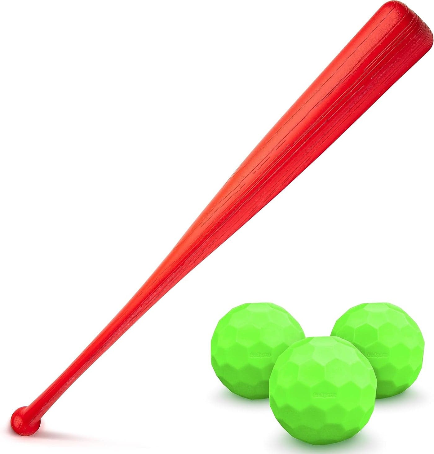 GoSports LotBall Backyard Baseball Bat and Ball Set Plastic Baseball Game for Kids