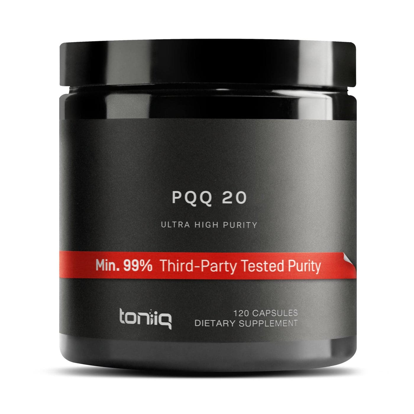 Toniiq 99 20mg Supplement Ultra High Purity PQQ 20mg Concentrated Formula PQQ 20 mg 120 Capsules Pyrroloquinoline Quinone Supplement 1 Capsule Serving Vegetarian Capsules