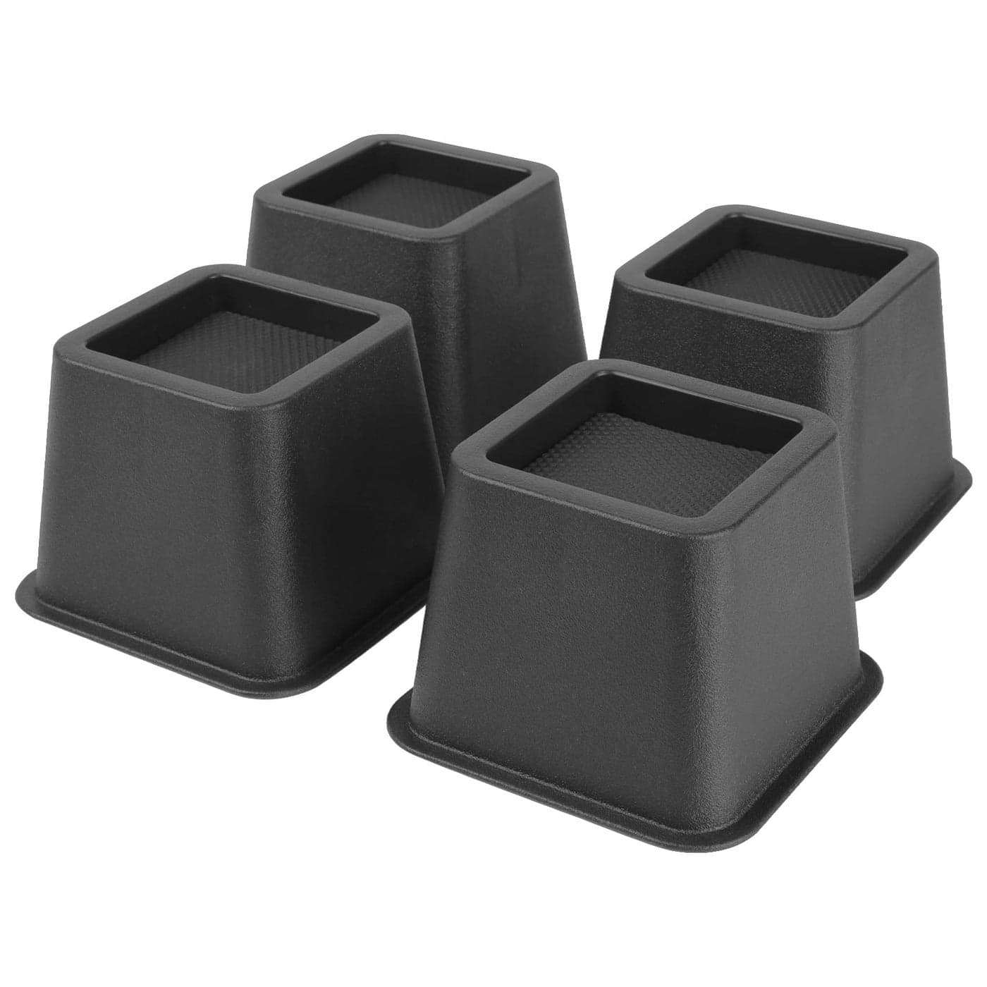 BTSDhome Bed Risers 3 inch Heavy Duty Furniture Risers for Sofa Couch Great for Under Bed Storage Set of 4
