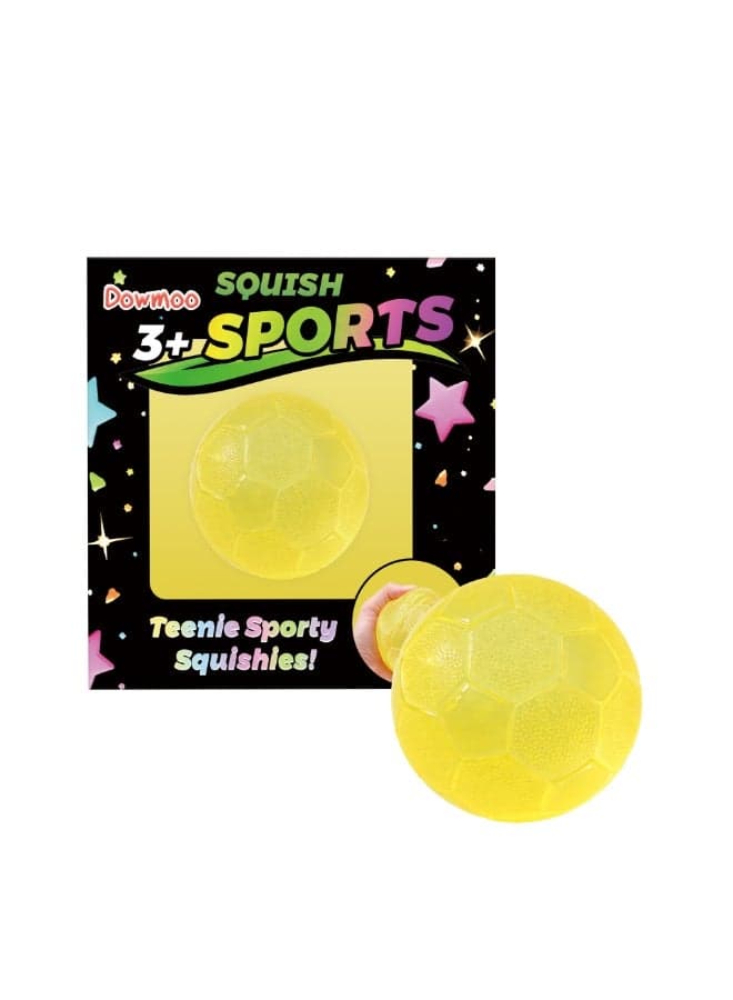 Simulation Football Slow Rising Squishy Toy Soft Squeeze Stress Relief Fidget Toy Sports Shape Sensory Relaxation Toy for Kids Adults 1PC