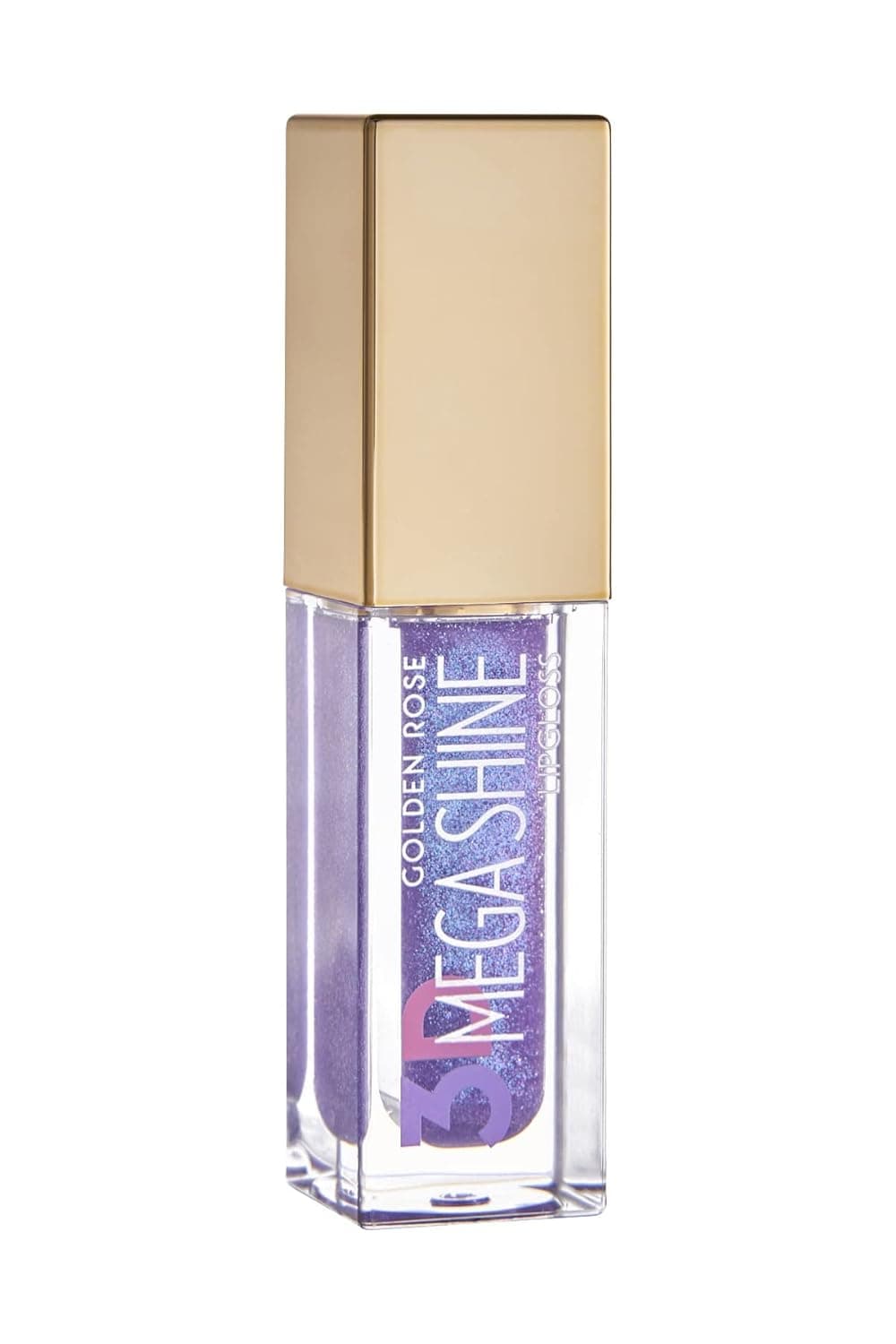 Golden Rose Hydrating Lip Gloss 3D Mega Shine Radiant Lips Amplified Volume and Fullness MirrorLike 3D Dimensional Lip NO122 Stardust