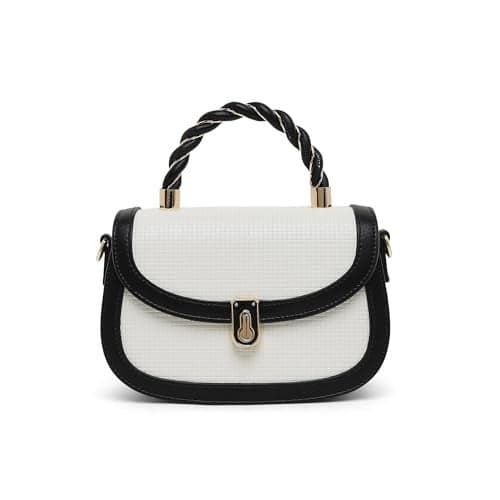 Akiki London Women's Trinity Flap Satchel Handbag for Women | Satchel Bag for Work | Ladies purse | Stylish Shoulder Bag | Gift For Women