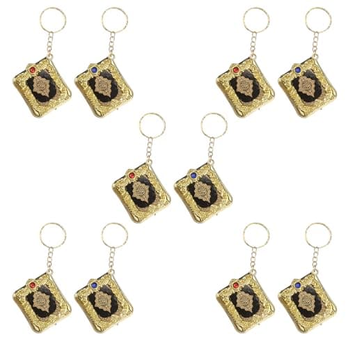 IMIKEYA Mini Quran Keychain Hanging Decor Islamic Decor Wallet Keychain Accessories Ornament