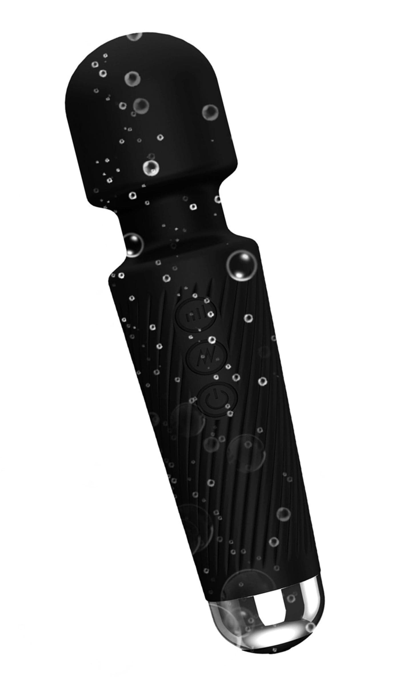AmeMakye Mini Upgraded Rechargeable Handheld Waterproof Massager Black