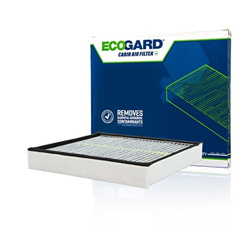 ECOGARD XC10577C Premium Cabin Air Filter with Activated Carbon Odor Eliminator Fits Infiniti Q50 2014-2017, QX80 2019-2020, Q60 2017-2019, QX70 2017 | Nissan Titan XD DIESEL 2018