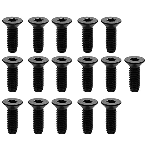 X AUTOHAUX 16pcs Auto Screws for Jeep Wrangler CJ7 YJ TJ 1976-2006 Fasteners Windshield Frame Hinge Tailgates Screw Door Bolts Mirror Window Hinges Nuts Torx Screw