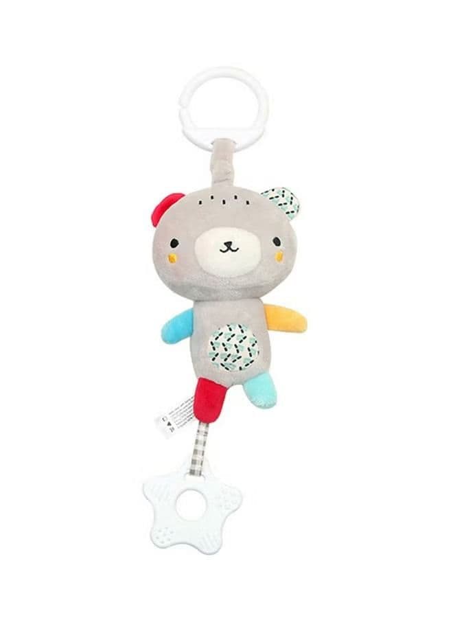 ORiTi Non-Toxic Bear Design Stroller Hanging Toy With Silicone Teether 33x5x12cm