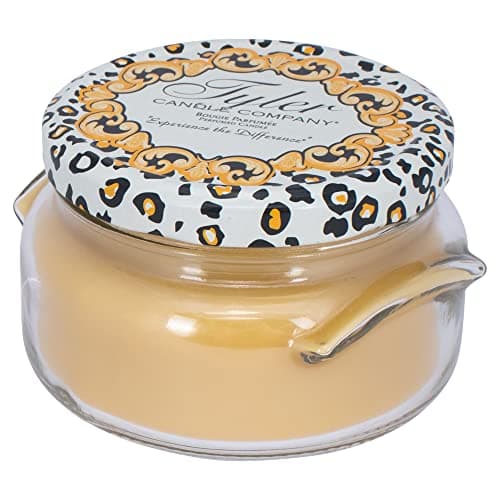 Tyler Glass Fragrance Candle 22 Oz,Icon,Gold (22oz)