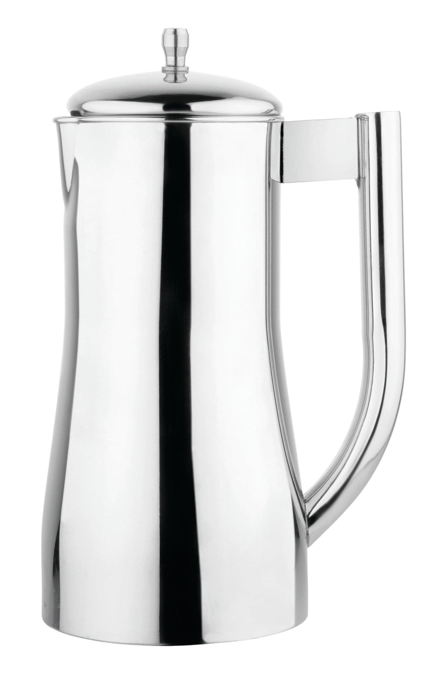 Prabha Stainless Steel Dolphin Water Pitcher 1.9 Liters | Durable & Elegant Food Grade Rust Proof Easy to Pour Steel Serving Water Jug, hot Cold Water ice Tea Wine Coffee Milk and Juice.