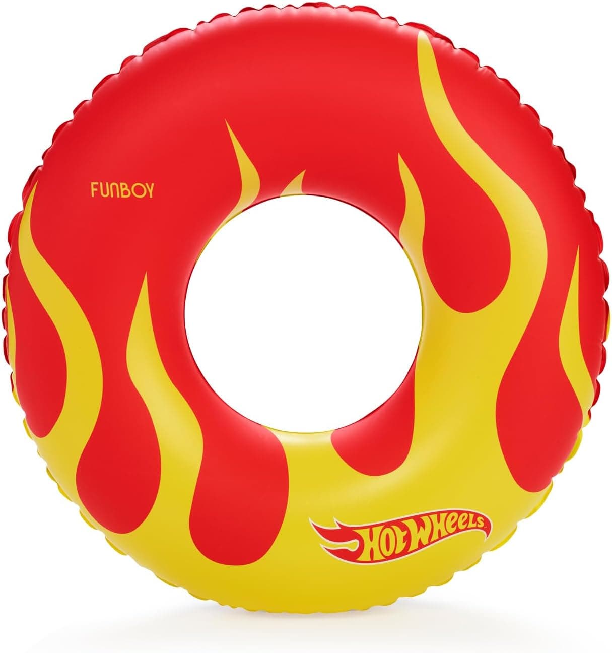 Hot Wheels FUNBOY Reversible Checkered Flame Tube Float for Kids 34 2Sided Print Single Float