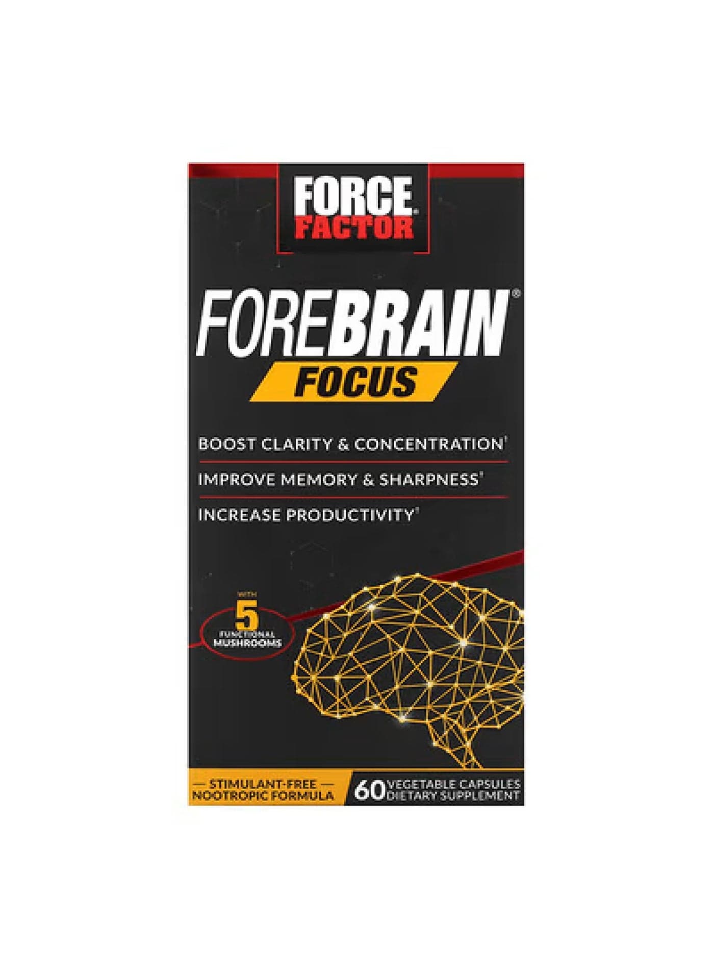 Forebrain® Focus, 60 Vegetable Capsules