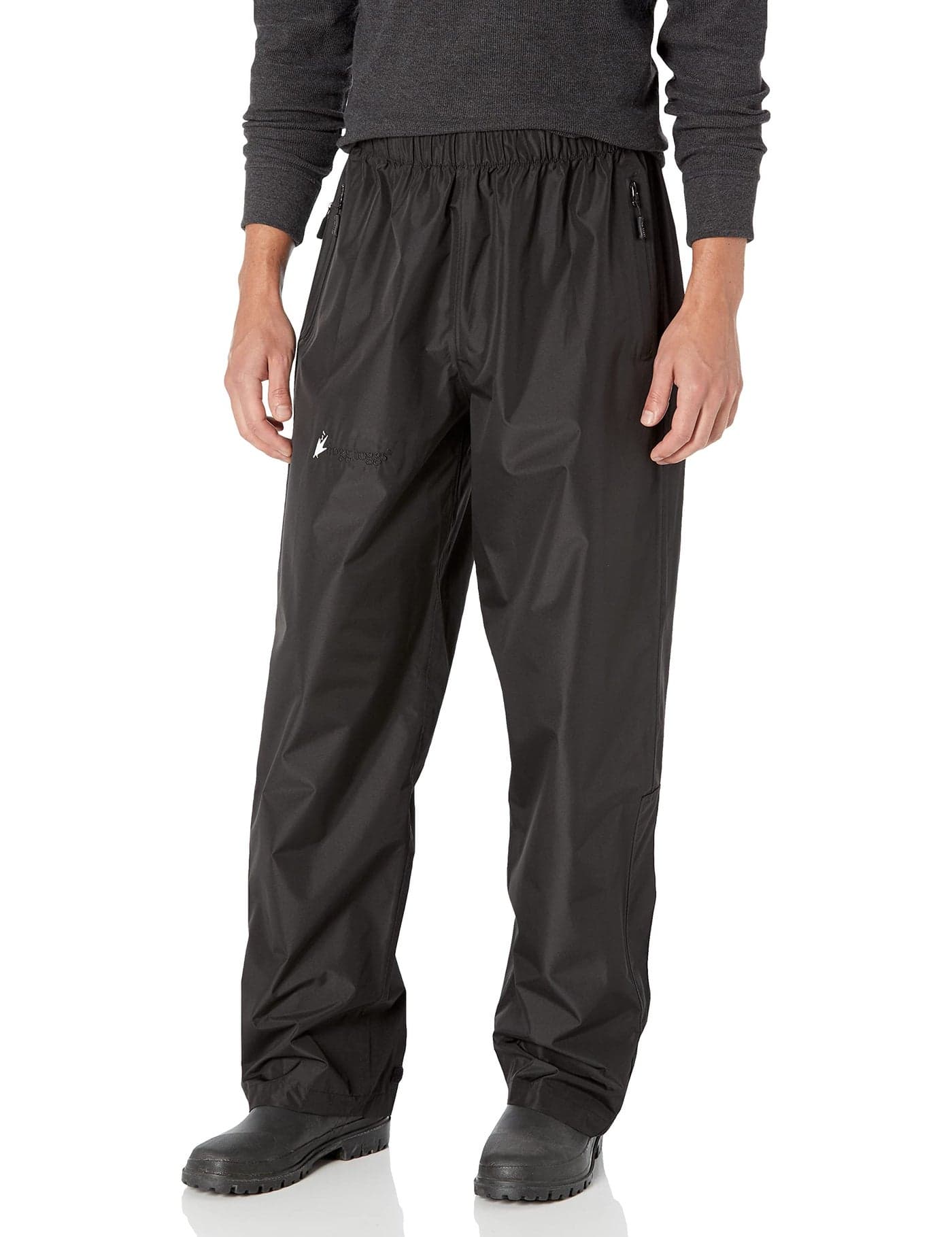 FROGG TOGGS Mens Standard Java Toadz 25 Lightweight Waterproof Rain Pant Black Medium