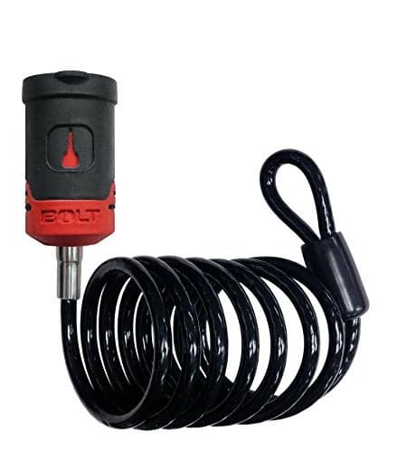 BOLT 7032295 6' Cable Lock for use with 2018 and Newer Jeep Center Cut Keys