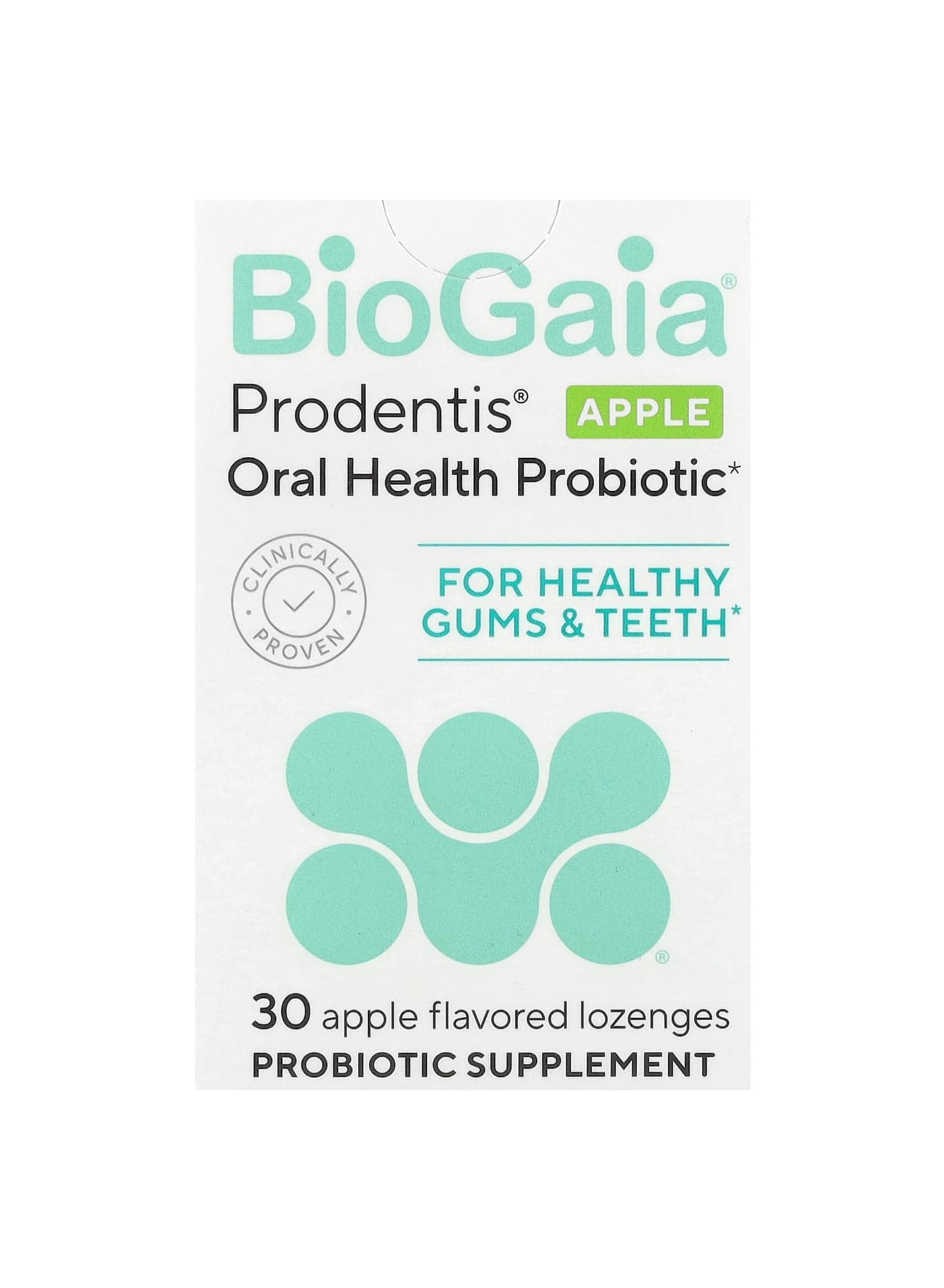 Prodentis®, Oral Health Probiotic, Apple, 30 Lozenges