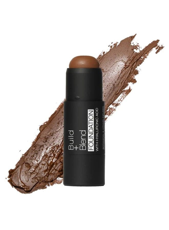 PAL BUILD+BLEND FOUNDATION STICK WARM BROWN :23425
