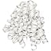 Jillson Roberts 6Count SelfAdhesive Grosgrain Curly Bows Available in 15 Colors White