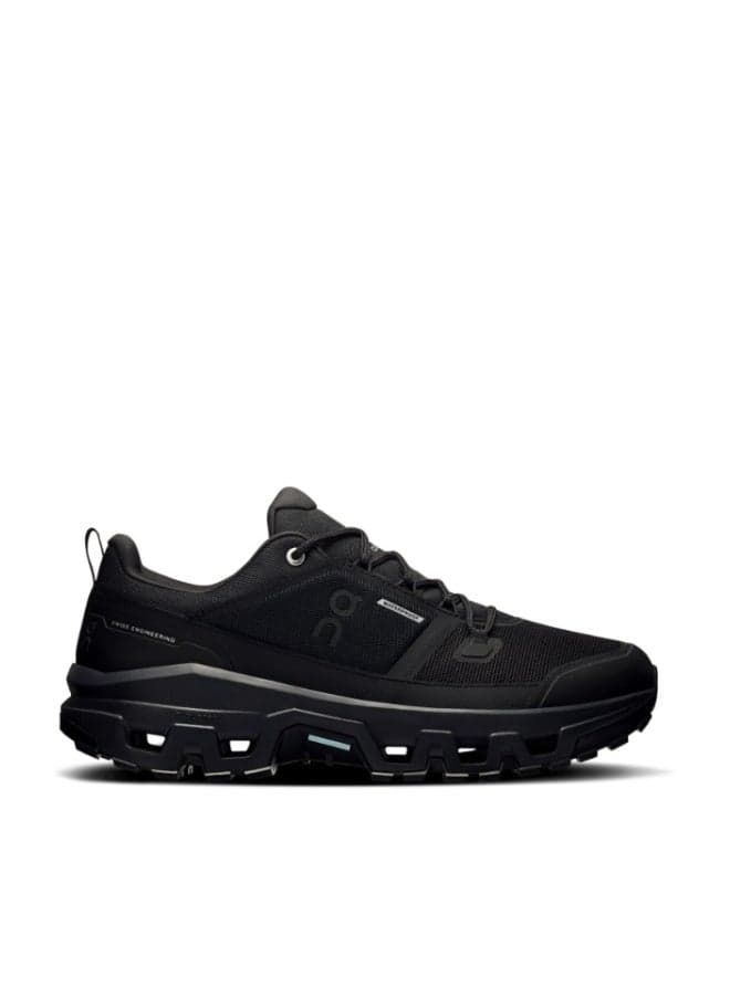 On Cloudrock Low Waterproof Men's Black/Black — 41
