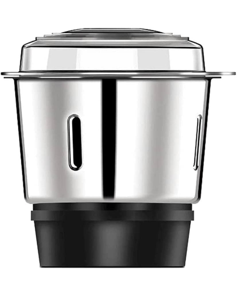 PADMASHREE ® Present's Stainless Steel Heavy Duty Base Mixer Chutney Jar with Lid Mixer Juicer Jar (0.4 ml)