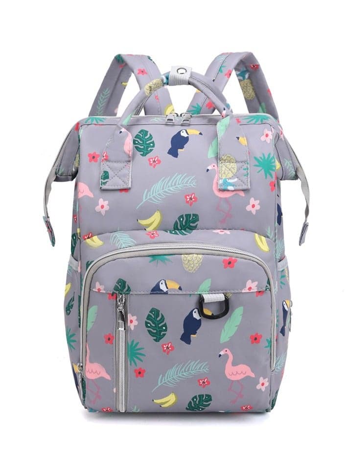 Portable Large Capacity Leisure Multifunctional Backpack, Baby Stroller Hanging Bag