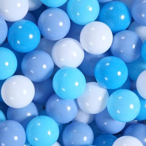 GOGOSO Plastic Balls Play Pit Balls for Baby Kid Ball Play Pit Play Yard Baby Fance Playpen Playtent with 3 Colors217inches