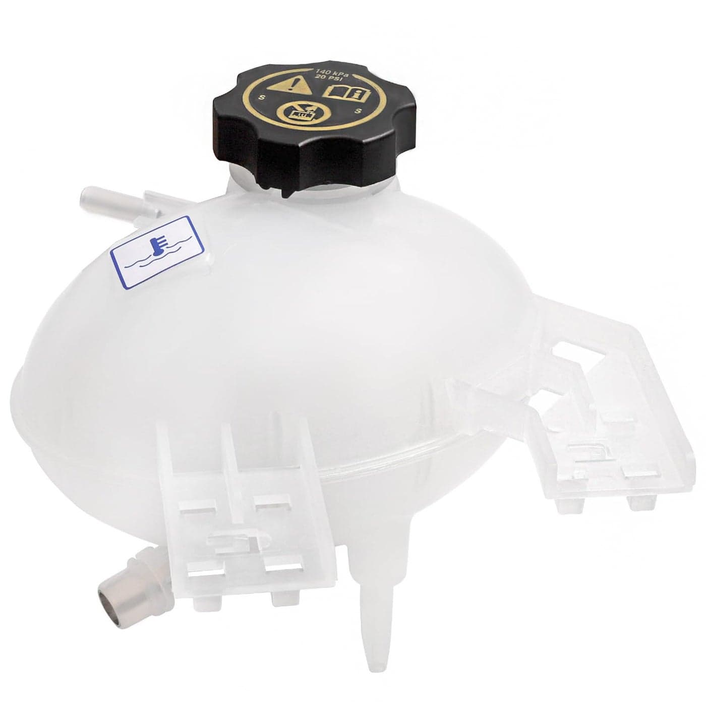 Dtomi Engine Coolant Reservoir Radiator Expansion Tank Compatible With Fiat Jeep Vehicle 500X 20162018 Compass 20172022 Renegade 20152018 Replace 603841 68327756AA 68289857AA 68250057AC 52052767