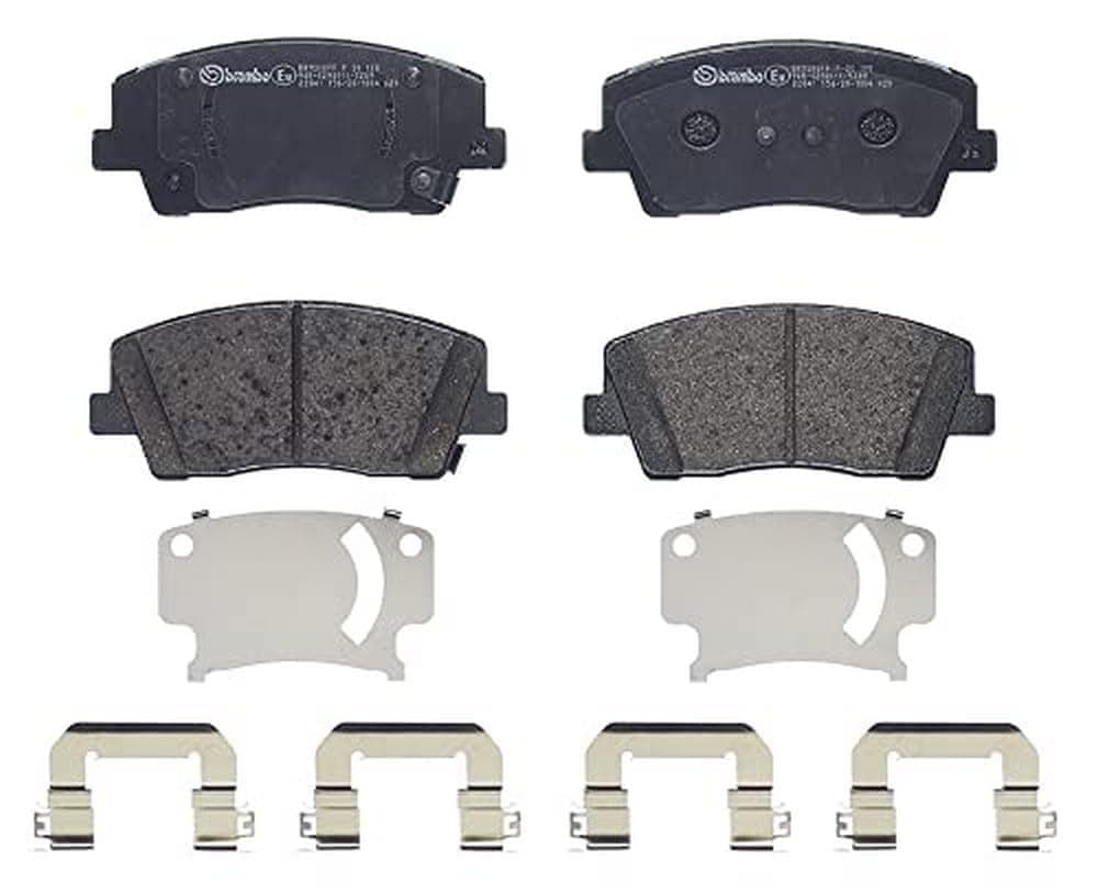 Brembo P30108 Low-Met Front Disc Brake Pad Set KIA OE# 58101J5A00