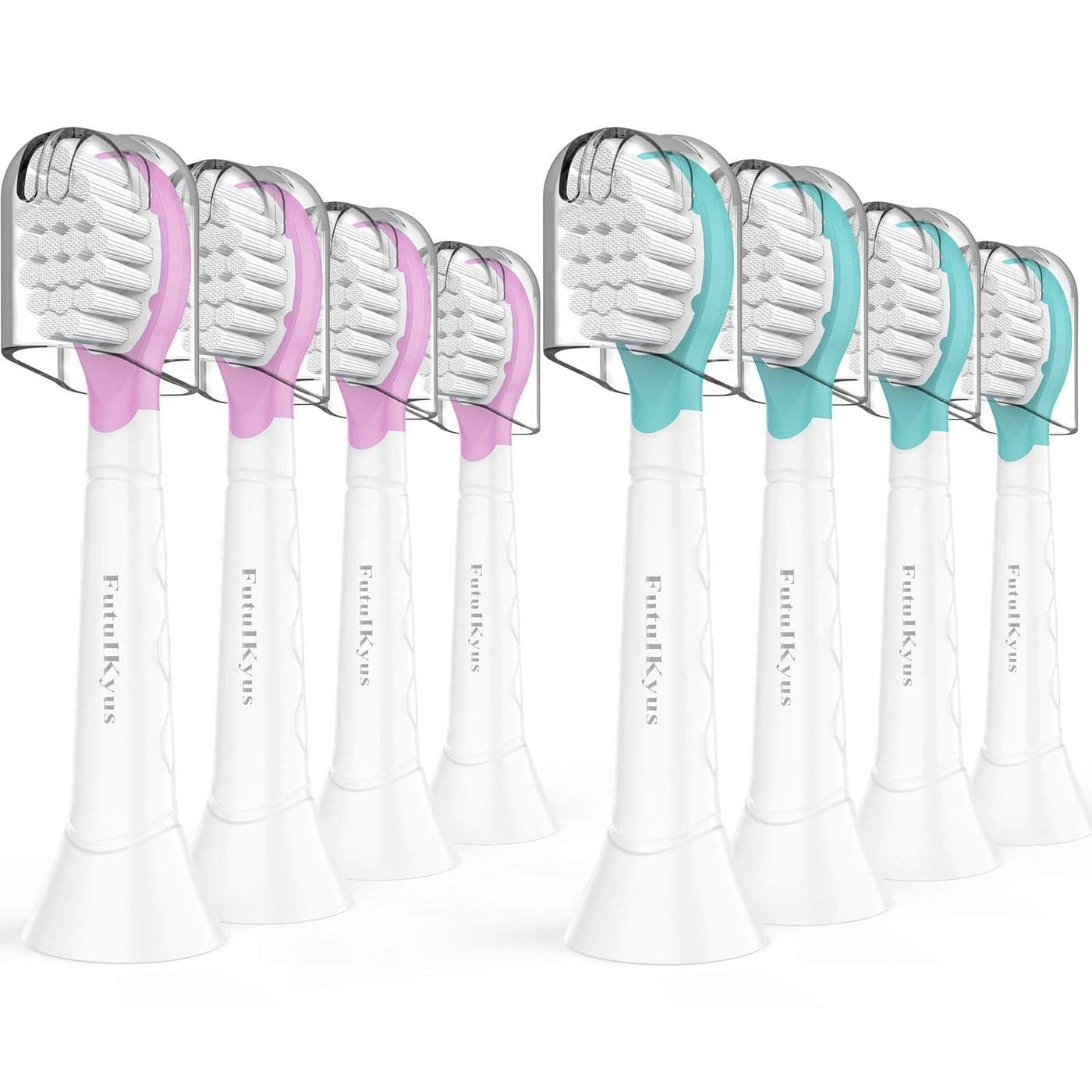 Kids Replacement Heads for Philips Sonicare 3 Years Old Children Soft Electric Toothbrush Compact Child Brush Head for Boys Girls Pink Blue 8 Pack
