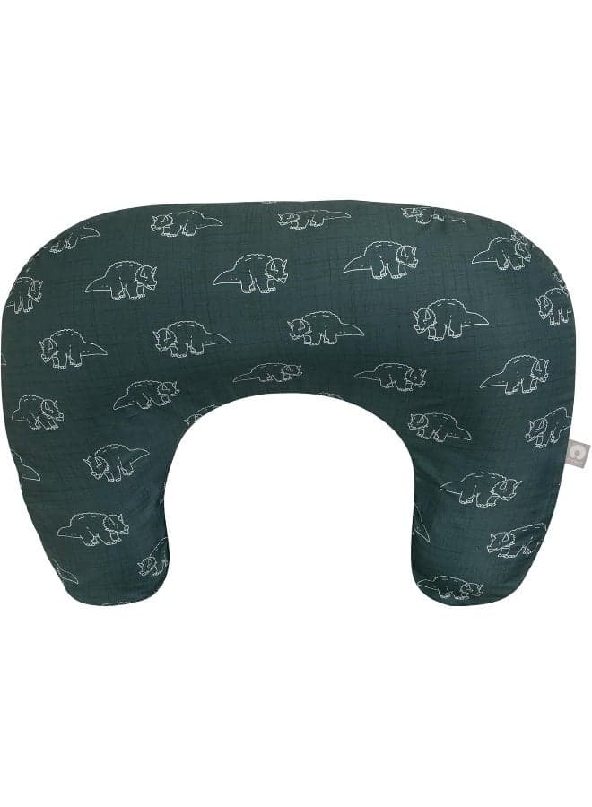 Boppy New Nursing Pillow – Forest Green Dinos
